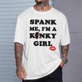 Pank Me I'm A Kinky Girl Tシャツ 彼への贈り物