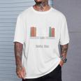 Reader 40s Birthday 40 Years Old Book Lover Reading Comfort Colors Crop Top T-Shirt Gifts for Him