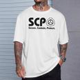 ScpecureContainProtect-Cp Foundation Tシャツ 彼への贈り物