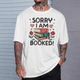 Sorry i Am Booked Book Lover Premium Tri-Blend T-Shirt Gifts for Him Sorry i Am Booked Book Lover Premium Tri-Blend T-Shirt Gifts for Him