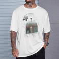 Star Wars The Book Of Boba Fett Helmet Schematic V-1 T-Shirt Gifts for Him Star Wars The Book Of Boba Fett Helmet Schematic V-1 T-Shirt Gifts for Him