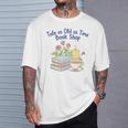 Tale As Old As Time Floral Bookshop Romantic T-Shirt Gifts for Him