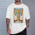 The Tower タロットカード パンケーキタワー 朝食 恋人 パンケーキ Tシャツ 彼への贈り物