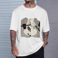 Trashed Panda ミーム アライグマ 面白いアート Tシャツ 彼への贈り物