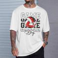 Volleyball Game Day Girls Volleyball Mom Red & Black T-Shirt Gifts for Him Volleyball Game Day Girls Volleyball Mom Red & Black T-Shirt Gifts for Him