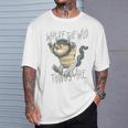かいじゅうたちのいるところスケッチ・ワイルド・シング Tシャツ 彼への贈り物
