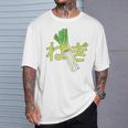 ねぎ ねぎ 漢字 Tシャツ 彼への贈り物