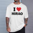 アイハート 平尾ジャパンラブ 日本のお土産品 Tシャツ 彼への贈り物