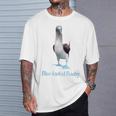 アオアシカツオドリの品種鳥類学 Tシャツ 彼への贈り物