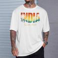 インド旅行お土産 Tシャツ 彼への贈り物