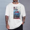 バックプリント ディストレス Jdm ドリフトカー 日本国内市場 Tシャツ 彼への贈り物