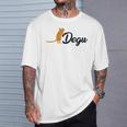 デグー ネズミ げっ歯類 低木 ネズミ 普通 デグ Tシャツ 彼への贈り物