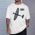 バトルオブブリテン イギリス空軍航空機 スピットファイア The Few War 飛行機 Tシャツ 彼への贈り物