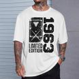 ビリヤード スヌーカーゲーマー ビンテージ 1963 誕生日 プール-ビリヤード 長袖tシャツ Tシャツ 彼への贈り物