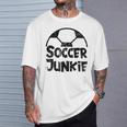 ビンテージ サッカー ジャンキー Tシャツ 彼への贈り物