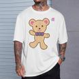 メルちゃんのおともだち くまさん Bigプリント Tシャツ 彼への贈り物