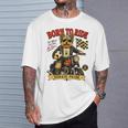 ヨーキー ライド バイク 遊び フットボール サッカー Digor Tシャツ 彼への贈り物