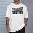 ラッコ フィルムストリップ 写真 フォト コラージュ Tシャツ 彼への贈り物