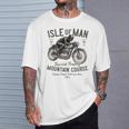 レトロ マン島 Tt レース ヴィンテージ レーシング バイクレース Tシャツ 彼への贈り物