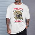 レトロカンクン メキシコ おもしろパーティー ピンナップ マーメイド カレッジブレイク Tシャツ 彼への贈り物