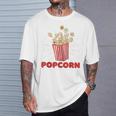 レトロポップコーン Tシャツ 彼への贈り物