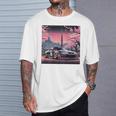 ヴィンテージ Jdm 日本伝説 ドリフト レースカー 東京 背面 Tシャツ 彼への贈り物