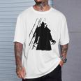 吸血鬼古典ホラー映画吸血サイレント映画ampireilent Film Classic Horror Movie Tシャツ 彼への贈り物