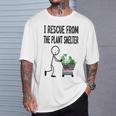 庭師、植物 Tシャツ 彼への贈り物