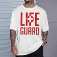 救命救急救命士のライフセーバー Lifeguard Tシャツ 彼への贈り物