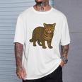 西表山猫 沖縄 日本 カタカナ Tシャツ 彼への贈り物