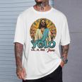 面白いキリスト復活祭の日イエス Tシャツ 彼への贈り物