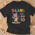 10 Geburtstag Junge Mädchen Geburtstags Katze Katzen T-Shirt Geschenke für alte Männer