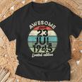 1945年7月23日 80歳の誕生日 80歳 2025年 誕生日 Tシャツ 高齢者への贈り物