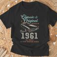 1961年生まれ ヴィンテージカー 65歳の誕生日 Tシャツ 高齢者への贈り物