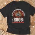 20歳の誕生日 20歳のギタリスト ギター愛好家 2006年生まれ Tシャツ 高齢者への贈り物