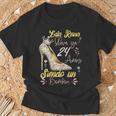 24 Añosiendo Un Bombón Cumpleaños 24 Años Camiseta unisex Regalos para ancianos
