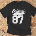 39Geburtstag Geschenk Mann Frau Original Jahrgang 1987 T-Shirt Geschenke für alte Männer