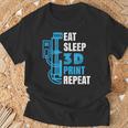 3Dプリンター印刷3d印刷モデルメーカーギフト3dプリンター Tシャツ 高齢者への贈り物
