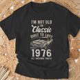 50歳の誕生日 1976年生まれのクラシックカー Tシャツ 高齢者への贈り物