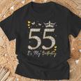 55 It's My Birthday、It's My 55Th Birthday、55歳 Tシャツ 高齢者への贈り物