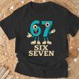 67 シックスセブン 6-7 面白いイタリアンブレインロットスラングゲームミーム Tシャツ 高齢者への贈り物