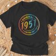 75Geburtstag Retrointage 1951 Mann Frau Geschenk T-Shirt Geschenke für alte Männer