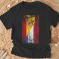 Banderas De España Y Países Bajos Español Holandés Camiseta unisex Regalos para ancianos