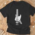 I Bass Guitar Tシャツ 高齢者への贈り物
