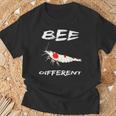 Bee Different Redbee アクアリストへのプレゼント シュリンプ Tシャツ 高齢者への贈り物