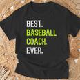 Best Baseball Coach Ever Tシャツ 高齢者への贈り物