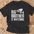 Big Brother Is Watching Government Massurveillance Cctv Tシャツ 高齢者への贈り物