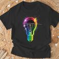 Bombilla Fresca Para Adultos Y Niños Camiseta unisex Regalos para ancianos