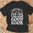 Book Lover Librarian Bookworm Reading Club Reading T-Shirt Gifts for Old Men