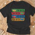 Book Lover Reading Book-Worm Bibliophiles Nerds Librarians T-Shirt Gifts for Old Men